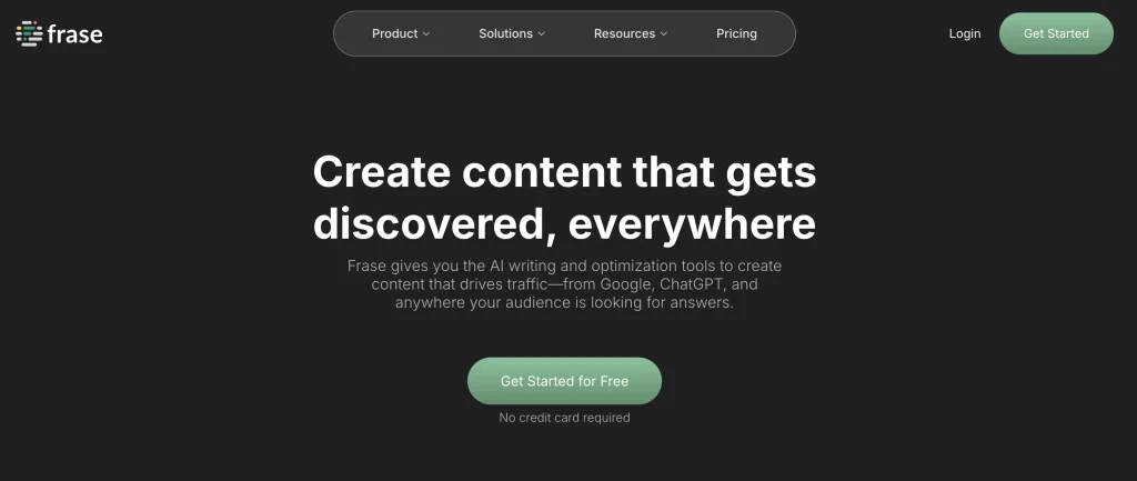 Frase home page