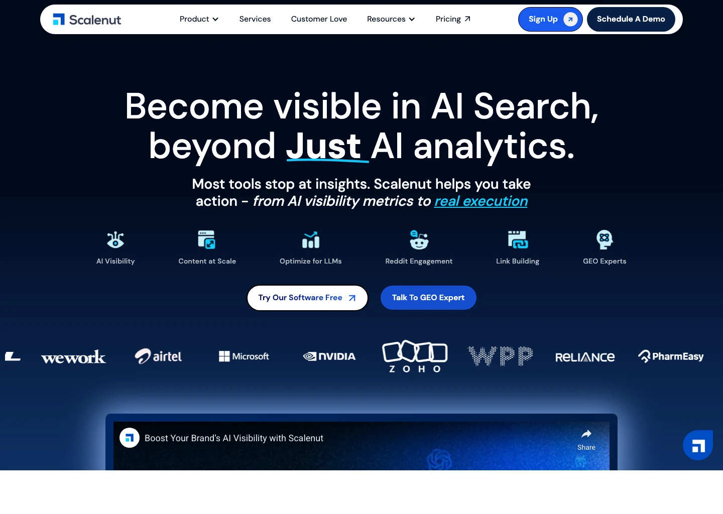 Scalenut home page