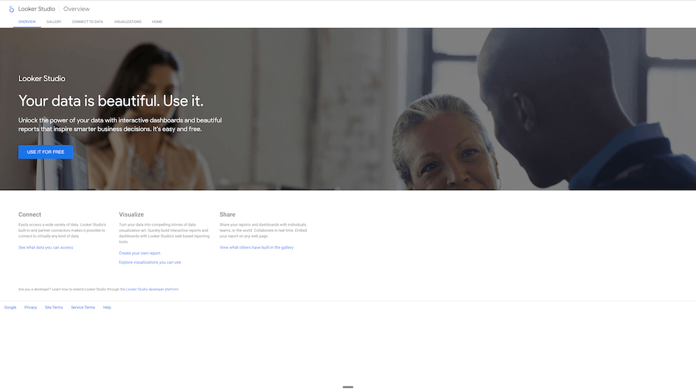 Looker Studio custom SEO dashboard