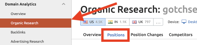 Positions